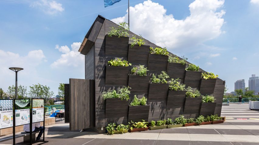 Ecological Living Module is a UN-backed, off-grid tiny home