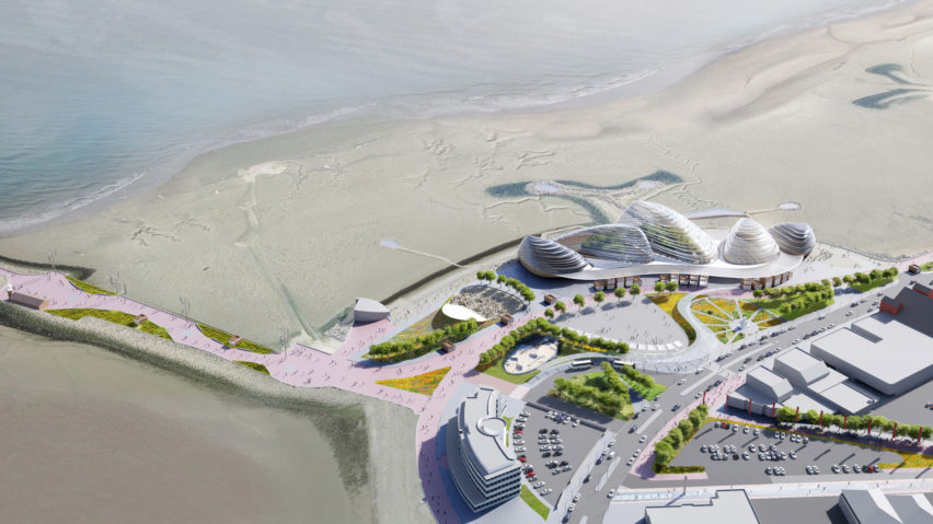 Eden Project North in Morecambe, Lancashire by Grimshaw Architects and The Eden Project