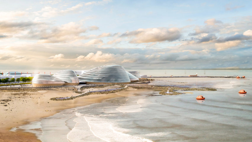 Eden Project North in Morecambe, Lancashire by Grimshaw Architects and The Eden Project