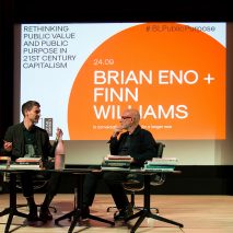 "Brian Eno's ideas have unexpected resonance for architecture" says Finn Williams