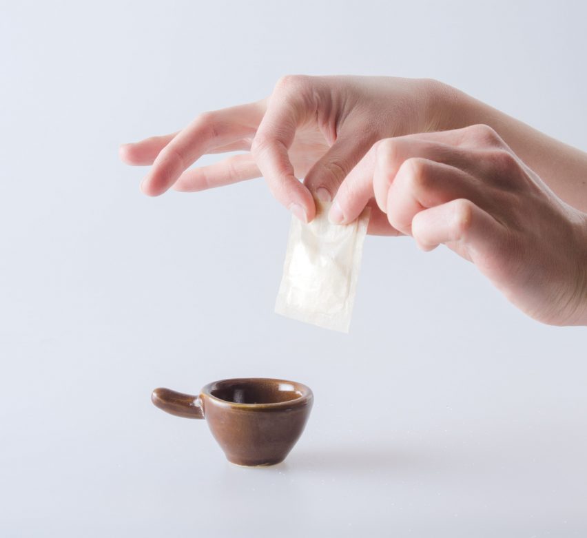 Emma Sicher creates eco-friendly food packaging from bacteria and yeast