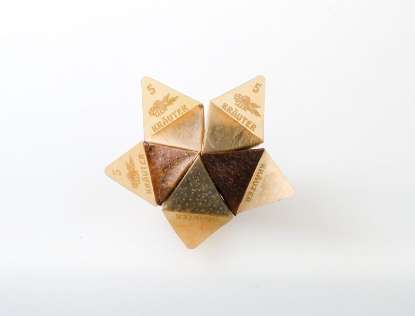 Emma Sicher creates eco-friendly food packaging from bacteria and yeast