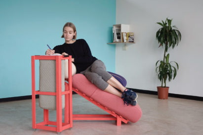 Grafeoiphobia by Geoffrey Pascal is a furniture collection based on beds