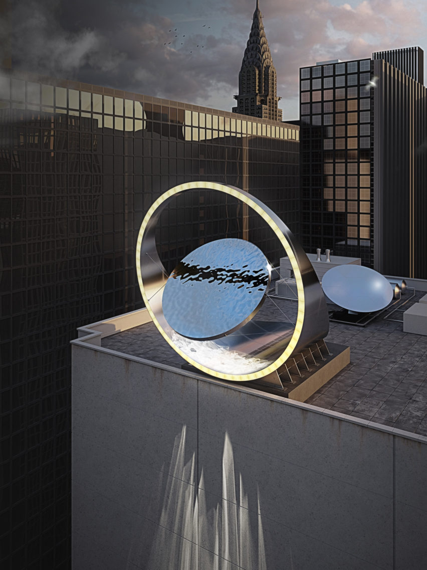 Haberdashery's large-scale lighting concept brings sunlight into shaded streets