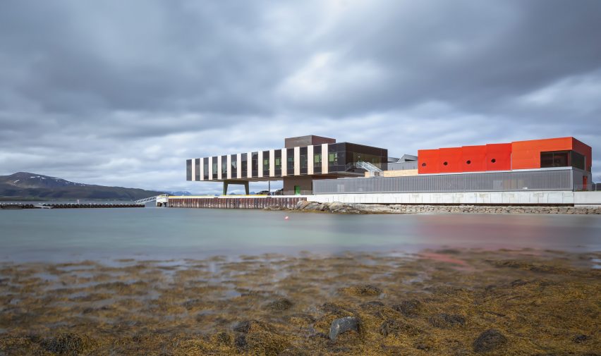 Holmen Industrial Area fishing facility in Norway by Snøhetta