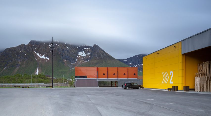 Holmen Industrial Area fishing facility in Norway by Snøhetta