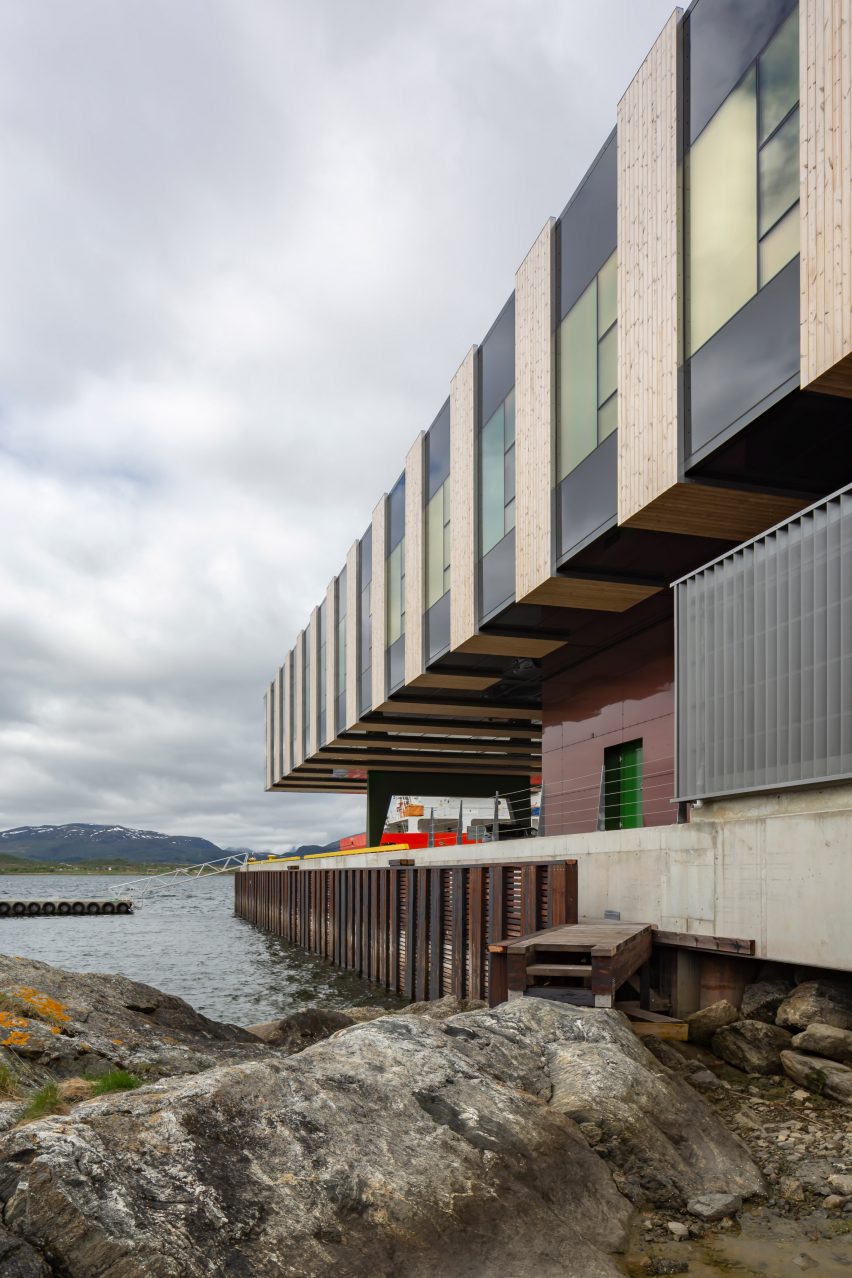 Holmen Industrial Area fishing facility in Norway by Snøhetta