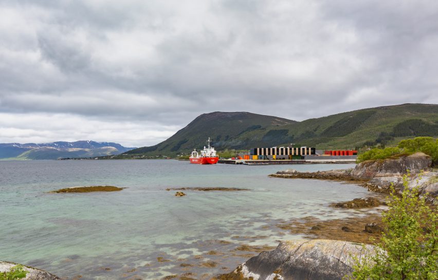 Holmen Industrial Area fishing facility in Norway by Snøhetta