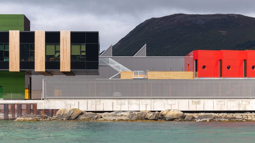 Holmen Industrial Area fishing facility in Norway by Snøhetta