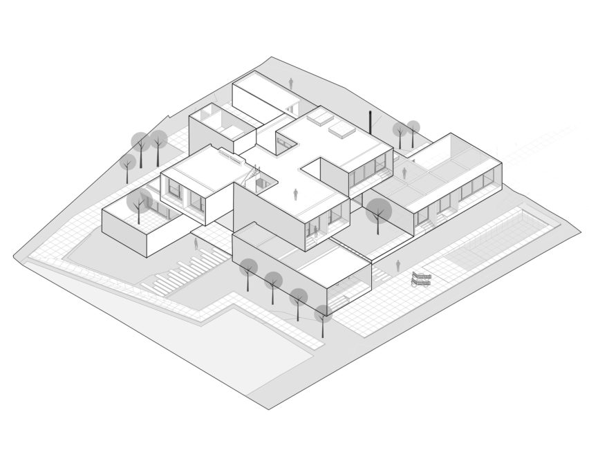 House of Courtyards by Bloco Arquitetos