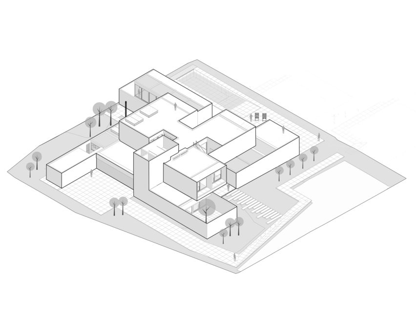 House of Courtyards by Bloco Arquitetos