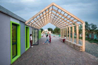 Huxia Star Library by Dots Architects