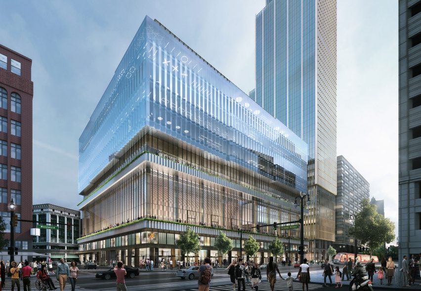 Hudson's Detroit skyscraper by SHoP Architects