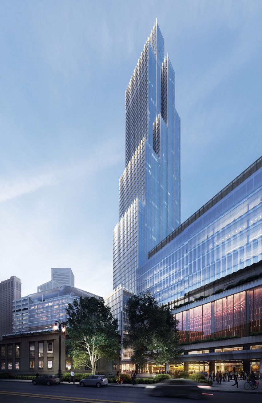 Hudson's Detroit skyscraper by SHoP Architects