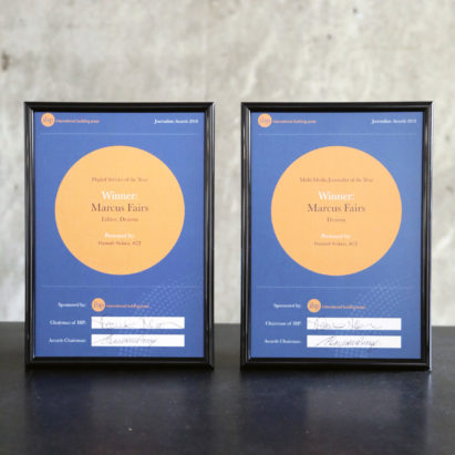 Dezeen wins two IBP awards and is praised for "great journalism"