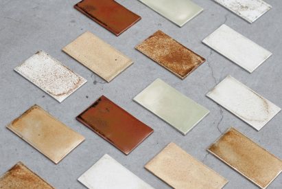 Agne Kucerenkaite repurposes metal waste to create colourful ceramic glazes