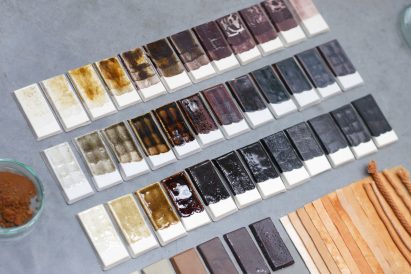 Agne Kucerenkaite repurposes "valueless" metal waste into coloured dyes