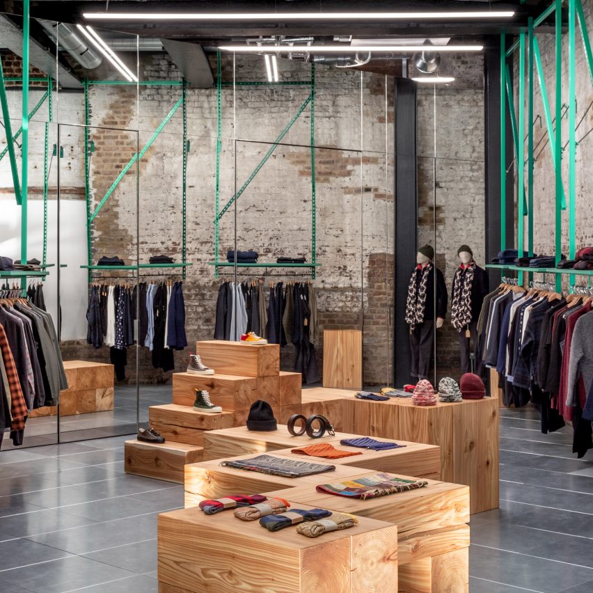 Dezeen roundups: Coal Yard Drops shops