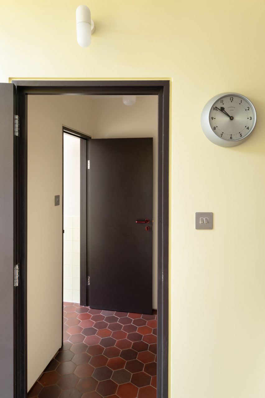 Interior shot of Janus House extension in London by Office S&M