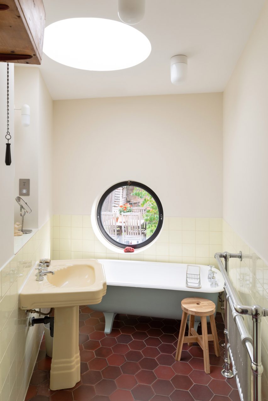 Interior shot of Janus House extension in London by Office S&M