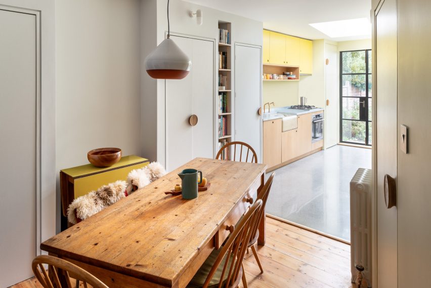 Interior shot of Janus House extension in London by Office S&M