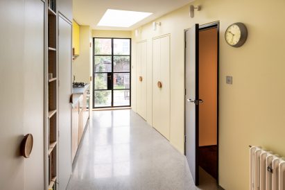 Interior shot of Janus House extension in London by Office S&M