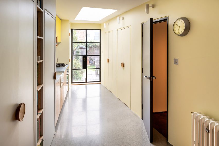 Interior shot of Janus House extension in London by Office S&M