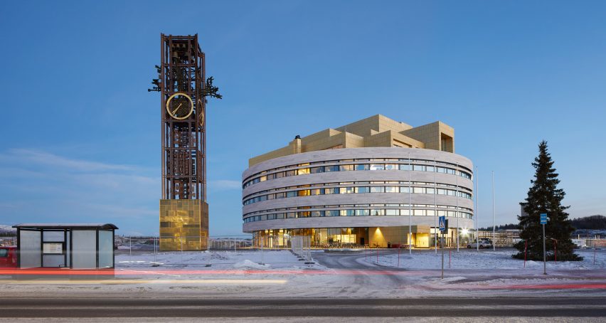 Kiruna Town Hall in Sweden by Henning Larsen