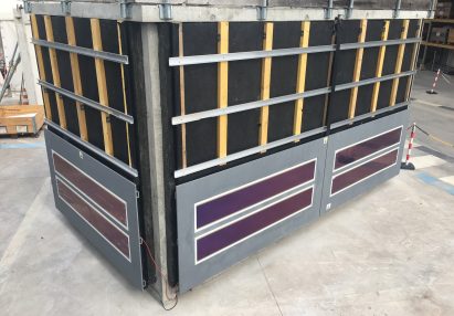Photovoltaic concrete cladding by LafargeHolcim and Heliatek