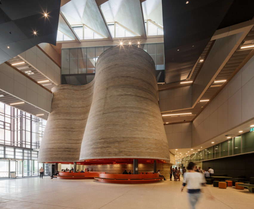 John Wardle Architects designs interior for the Learning & Teaching Building (LTB) at Monash University's Clayton Campus in Melbourne