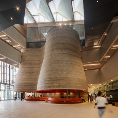 John Wardle Architects designs interior for the Learning & Teaching Building (LTB) at Monash University's Clayton Campus in Melbourne