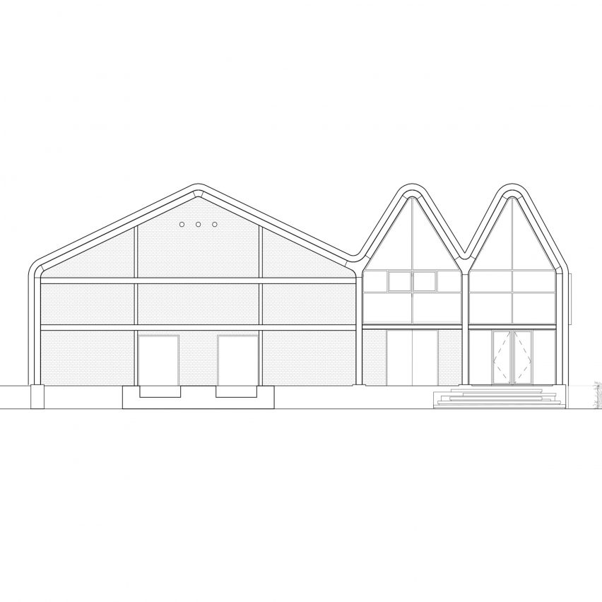 Little Roofs by Estudio Felipe Escudero