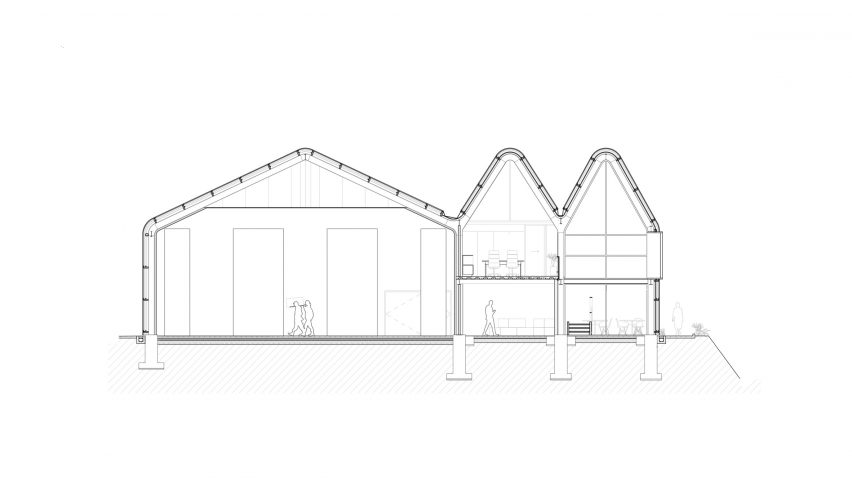 Little Roofs by Estudio Felipe Escudero
