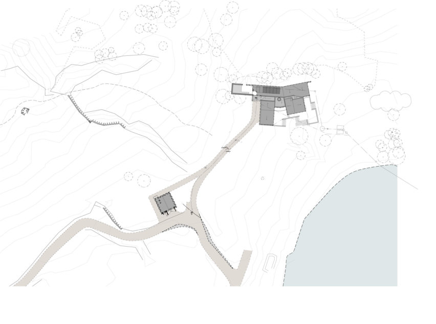 House of the Year 2018: Lochside House by HaysomWardMiller Architects site plan