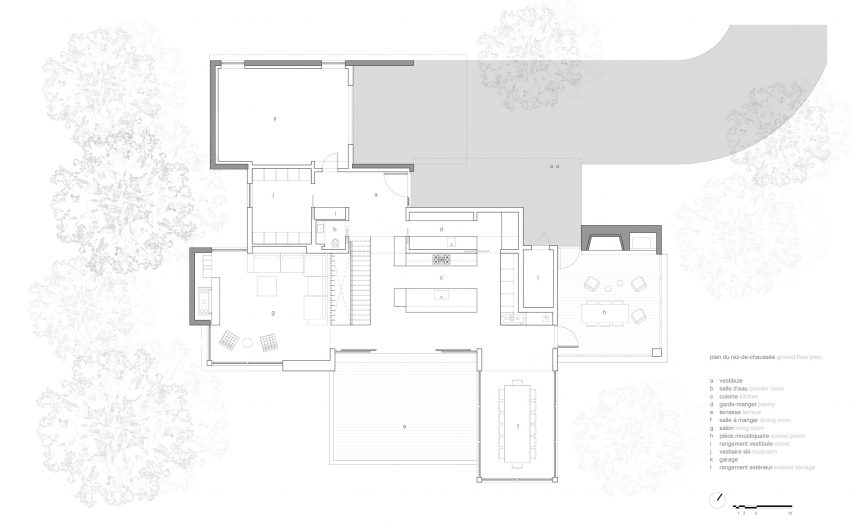 Long Horizontals by Thellend Fortin Architectes