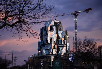 Luma Arles tower by Frank Gehry