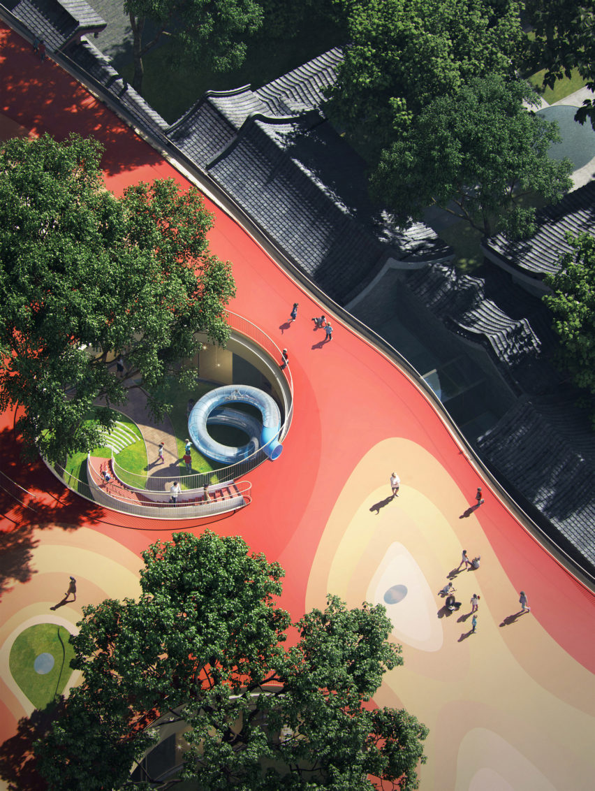 Courtyard Kindergarten in Beijing, China by MAD