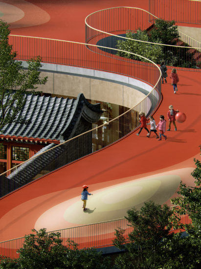 Courtyard Kindergarten in Beijing, China by MAD