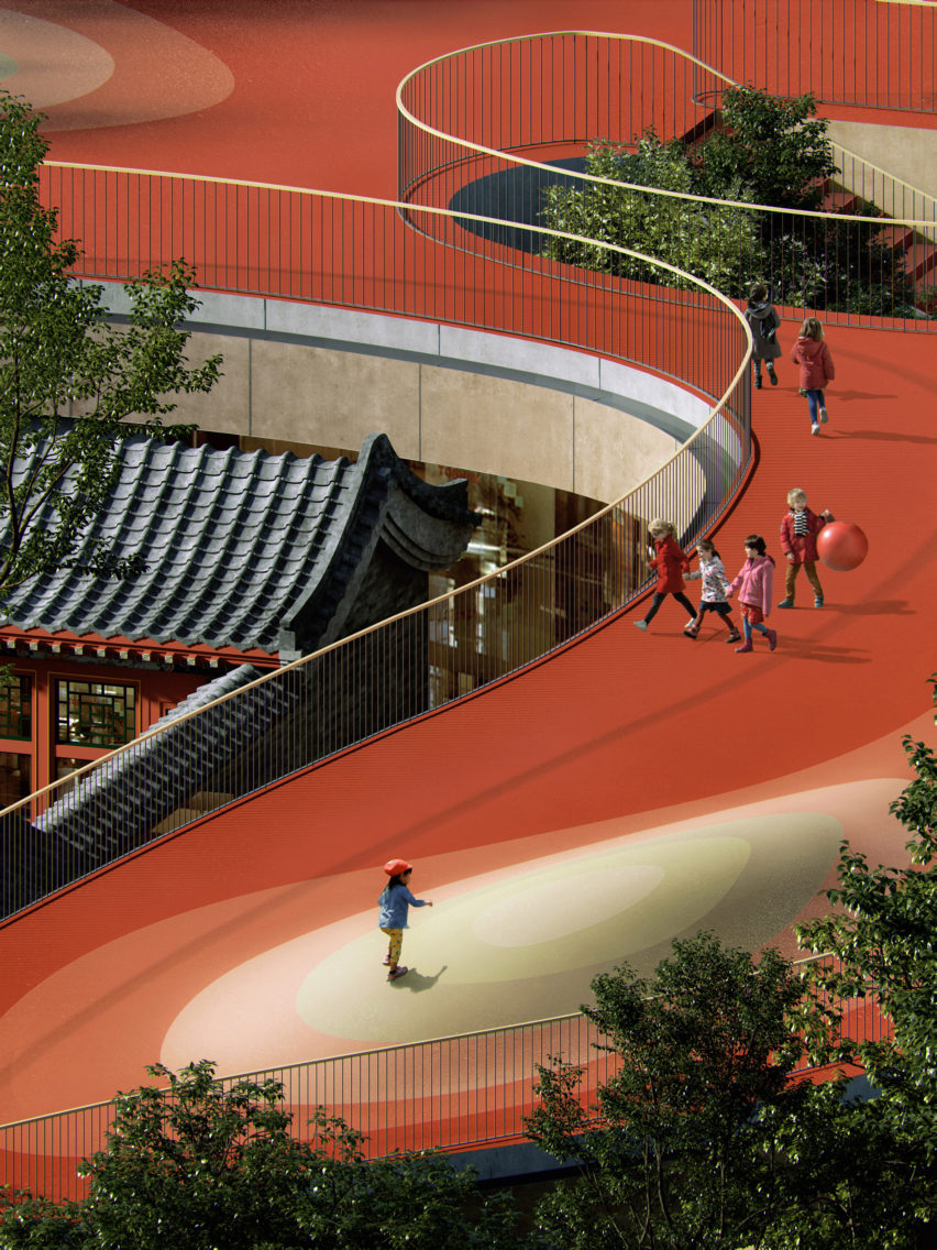 Courtyard Kindergarten in Beijing, China by MAD