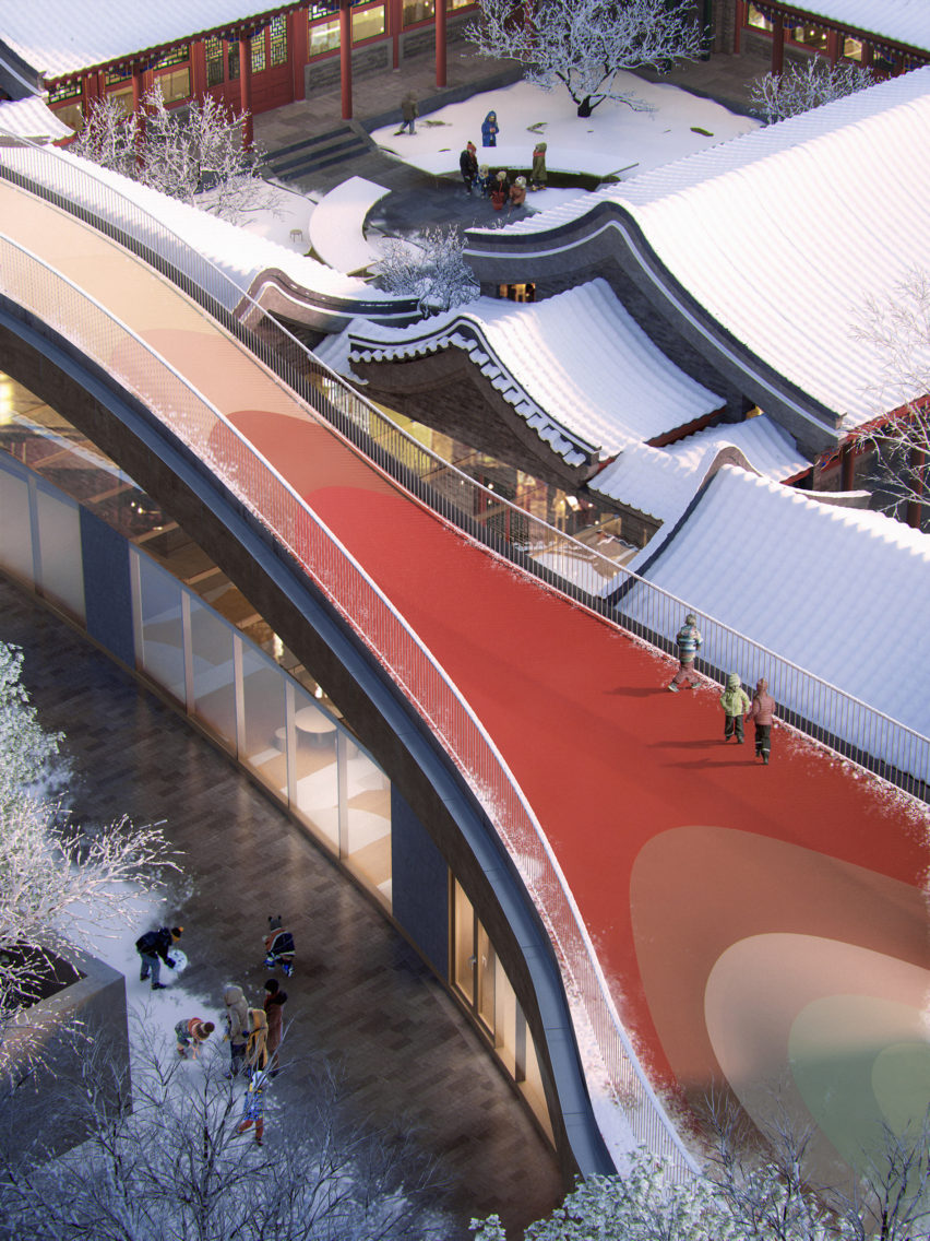 Courtyard Kindergarten in Beijing, China by MAD