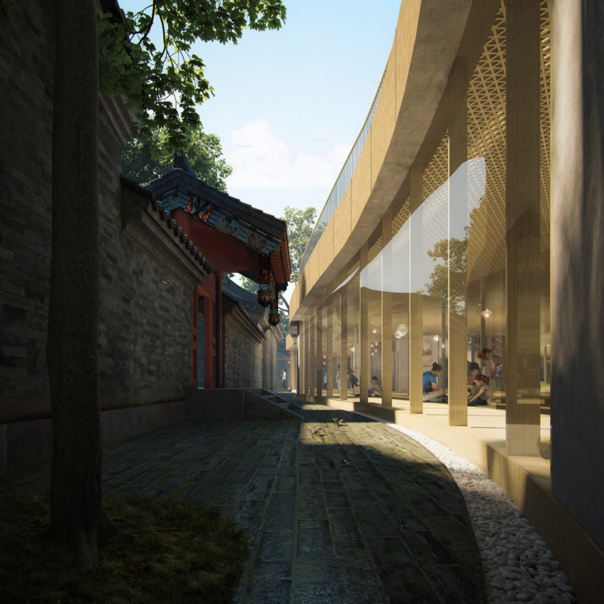 Courtyard Kindergarten in Beijing, China by MAD