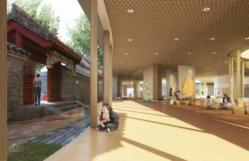 Courtyard Kindergarten in Beijing, China by MAD