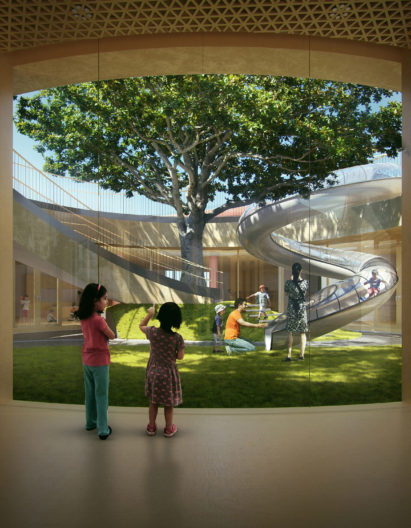 Courtyard Kindergarten in Beijing, China by MAD