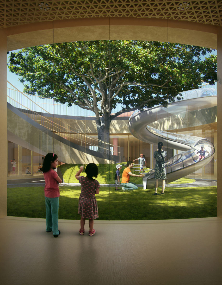 Courtyard Kindergarten in Beijing, China by MAD