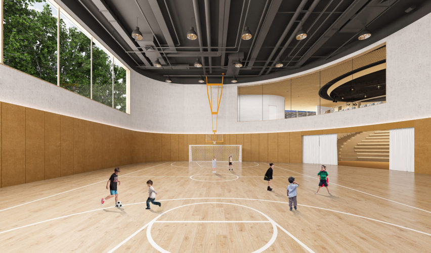 Courtyard Kindergarten in Beijing, China by MAD