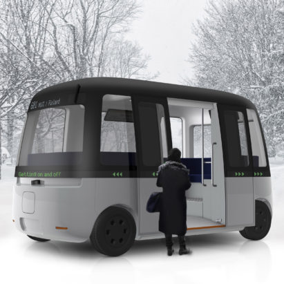 Top 10 transport: Gacha driverless shuttle bus by Muji