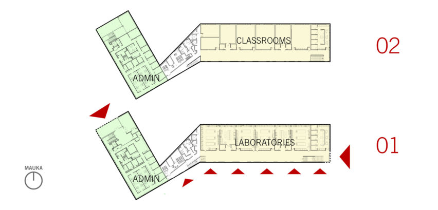 Administration and Allied Health Building at University of Hawaii by Perkins + Will