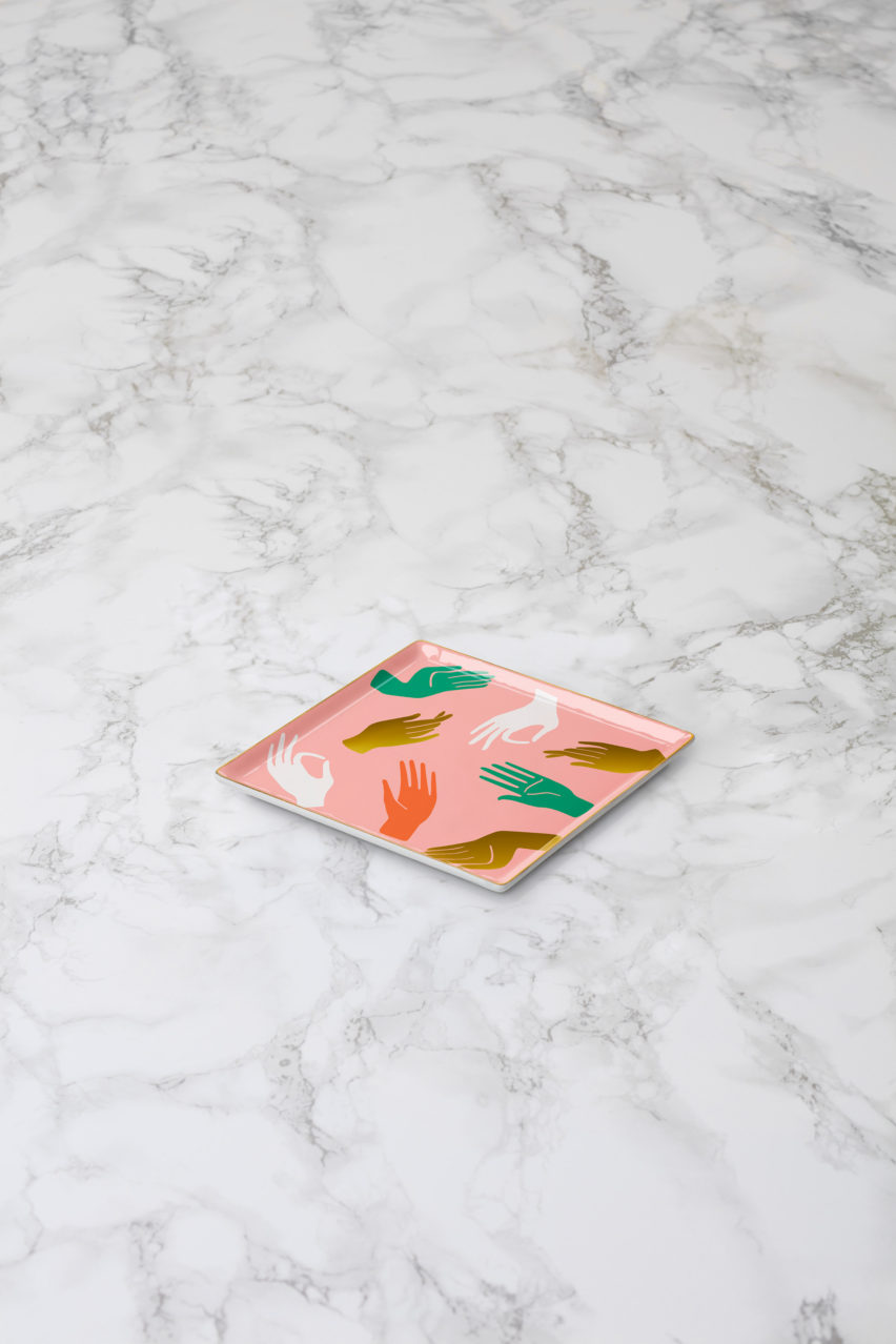 Octaevo bases ceramic tray series on ancient gods and amulets