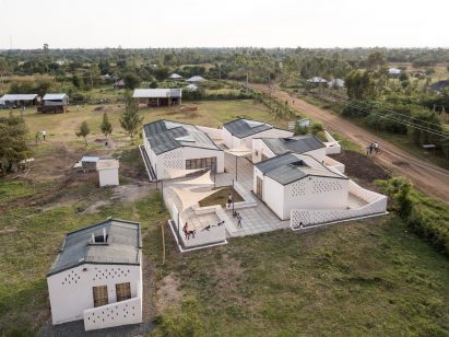 Aerial view of the Okana Centre for Change in Kenya, by Laura Katharina Straehle and Ellen Rouwendal