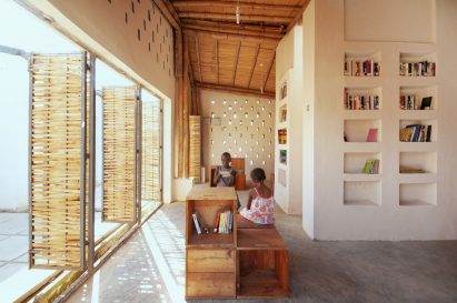 Interiors of the Okana Centre for Change in Kenya, by Laura Katharina Straehle and Ellen Rouwendal